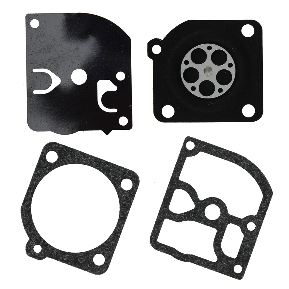 Kit Riparazione Carburatore Per Motoseghe Dolmar PS32 PS35 PS350 PS420 - 2 Set Membrane E Guarnizioni - Foto 9
