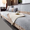 Sofa mats are universal all year round, pet friendly, slip resistant, scratch resistant, and dirt resistant. They are machine wa 4