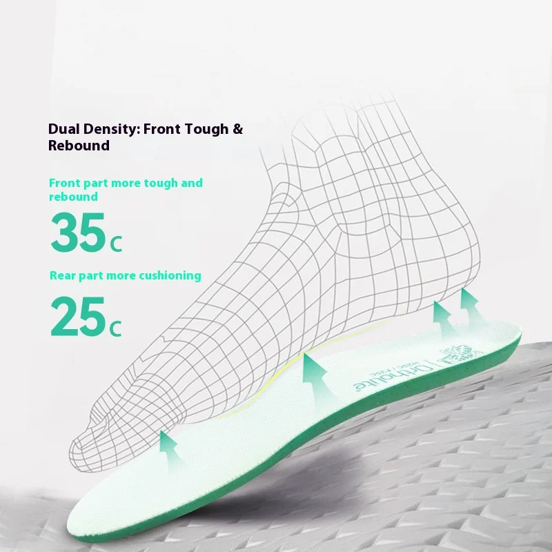 BMAI BM-PRXJ008 Unisex Deodorant Cushion Running Insoles Breathable - Image 3