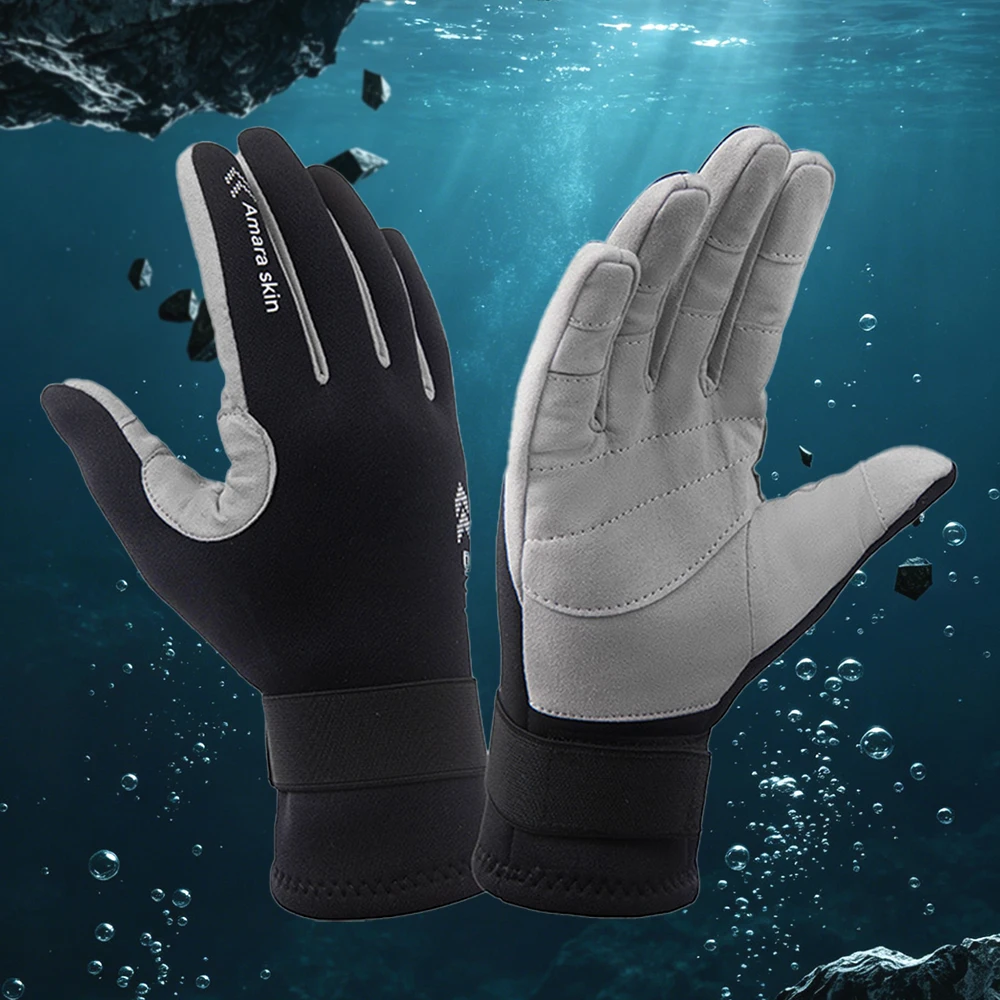 2mm Neoprene Waterproof Anti-Slip Diving Gloves