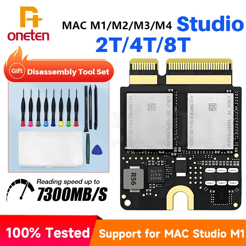 Suitable for Mac Studio M1/M2/M3/M4 SSD expansion 2T/4T/8T 1:1