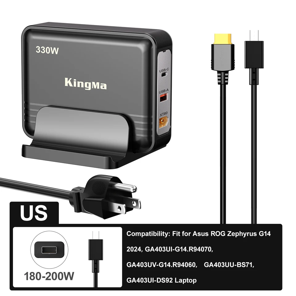 200W Charger for Asus ROG Zephyrus G16 GA605 GA605WI GA605 GA605WV 200W Charger for Asus ROG Zephyrus G16 GA605 GA605WI GA605 GA605WV
