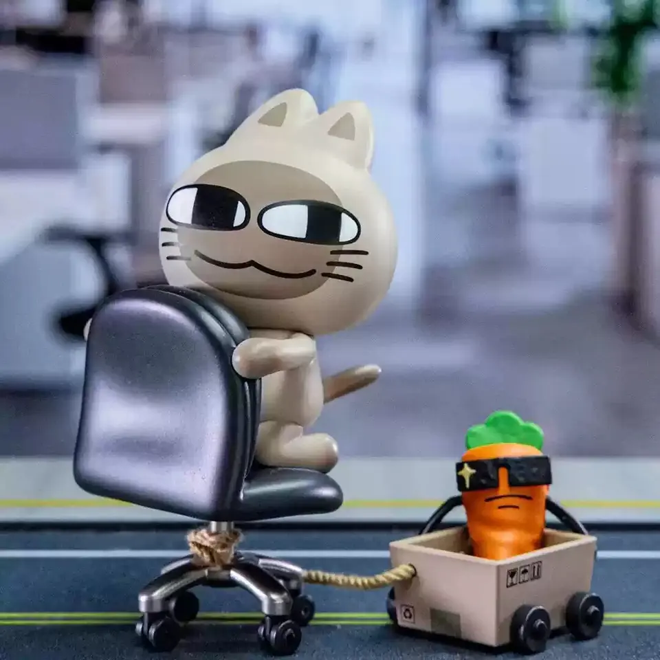 Plzdot-ビニールブラインドボックスlipu Friends,my dayシリーズ