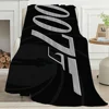 Special J-James B-Bonds Agent Suspense Blanket Travel And Gift Comfort Soft Plush Suitable For Sofa Living Room Office Bedroom 4