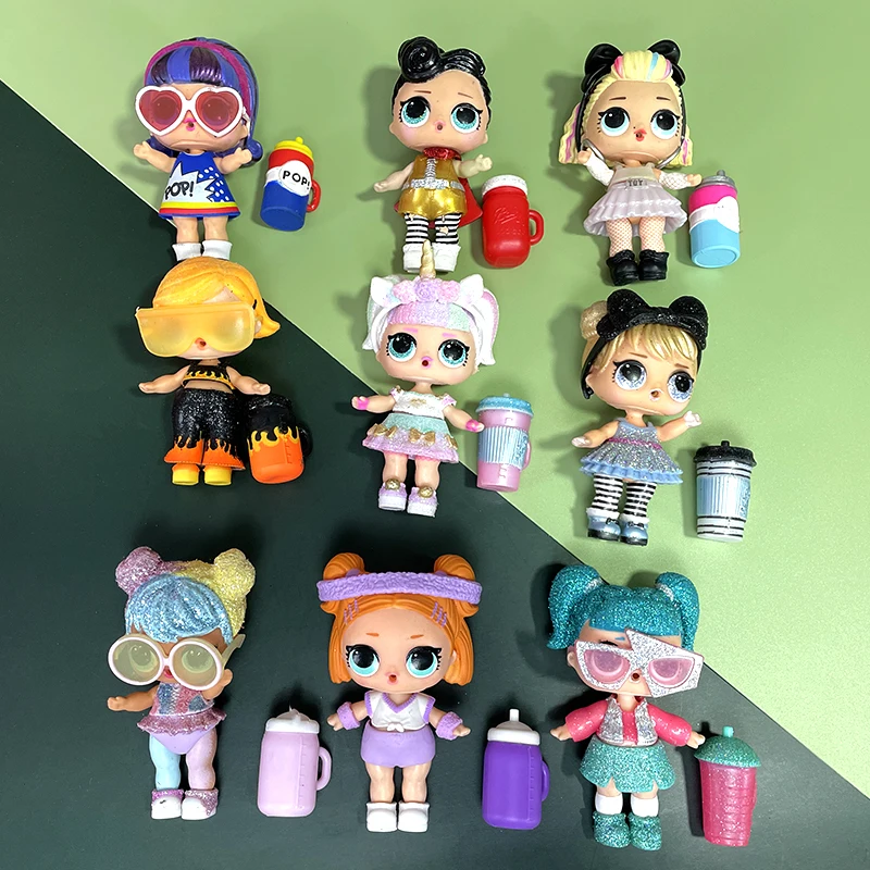 Conjunto de bonecas unicórnio para meninas, acessórios raros LOL,  brinquedos de vestir, brincadeiras, presente de ano novo, flash original,  1pc - AliExpress