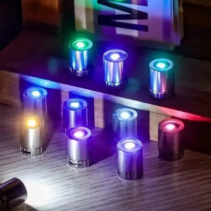 Miniature Led Light Bulbs 50/1pcs Replacement Battery Operated Lighting Luminous Handmade Decor Camping Flashlight