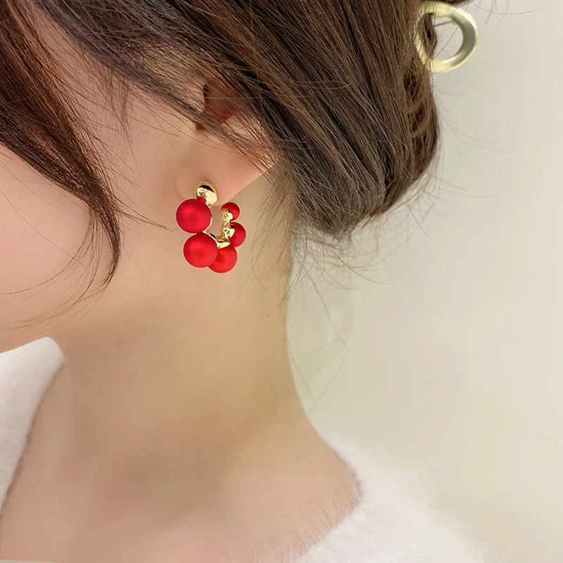 Pearl Earrings For Women Wedding Party