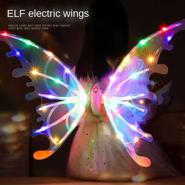 12-24V Angel Wings Car LED Light - 5 Single Colors Optional