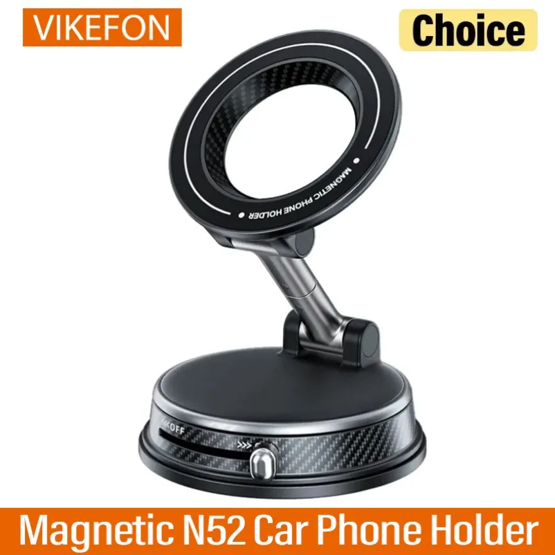 360° Rotation Vacuum Magnetic Car Phone Holder iPhone 12-17 Series