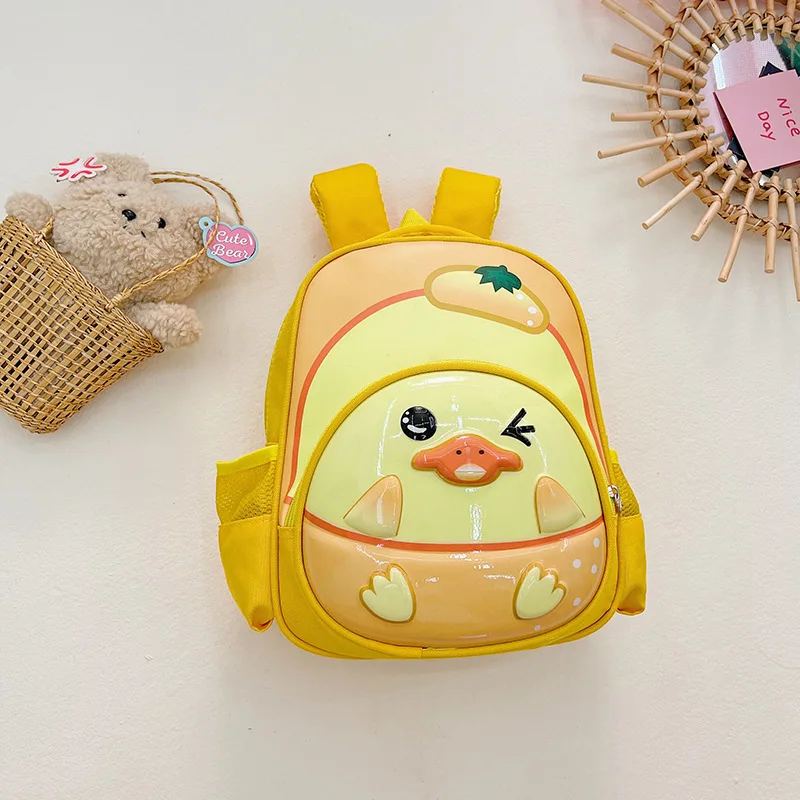 Little Yellow Duck Backpack for Toddlers, Kid's Backpack School Bag for  Boys Girls Kindergarten Preschool Bag