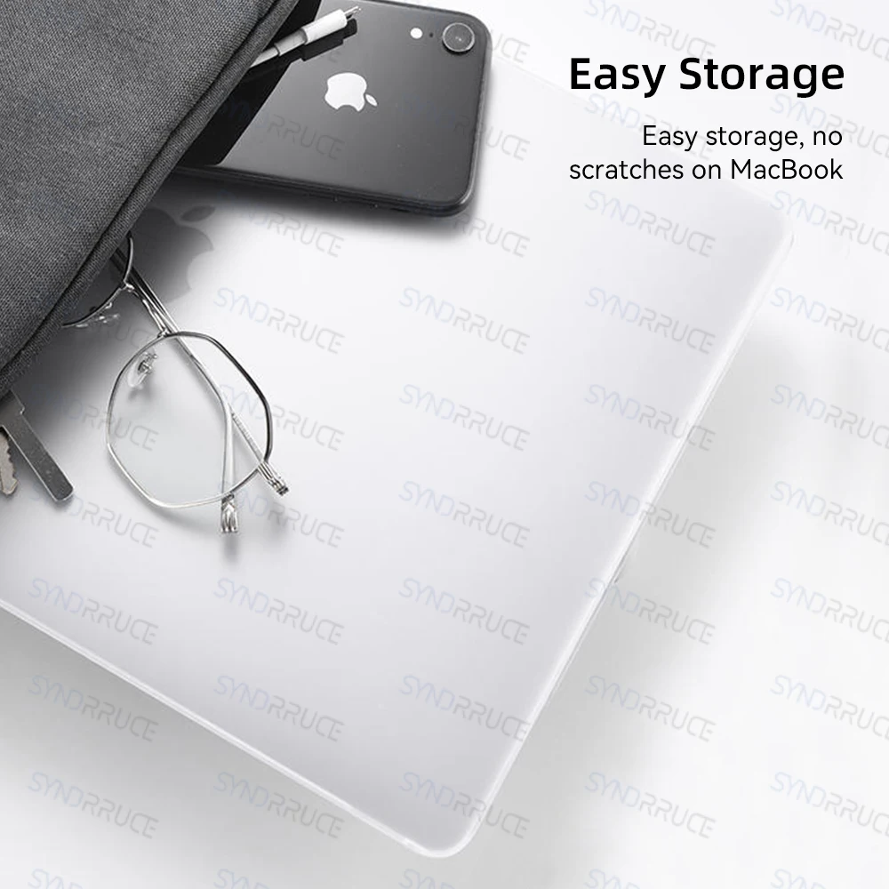 Capa para Laptop para Macbook Pro 14.2 A2442 A2779 Pro 15.4 16 16.2 Mac Book Air 13.3 m2 13.6 A2681 Tpu Soft Cover Bolsa Acessórios - Imagem 4