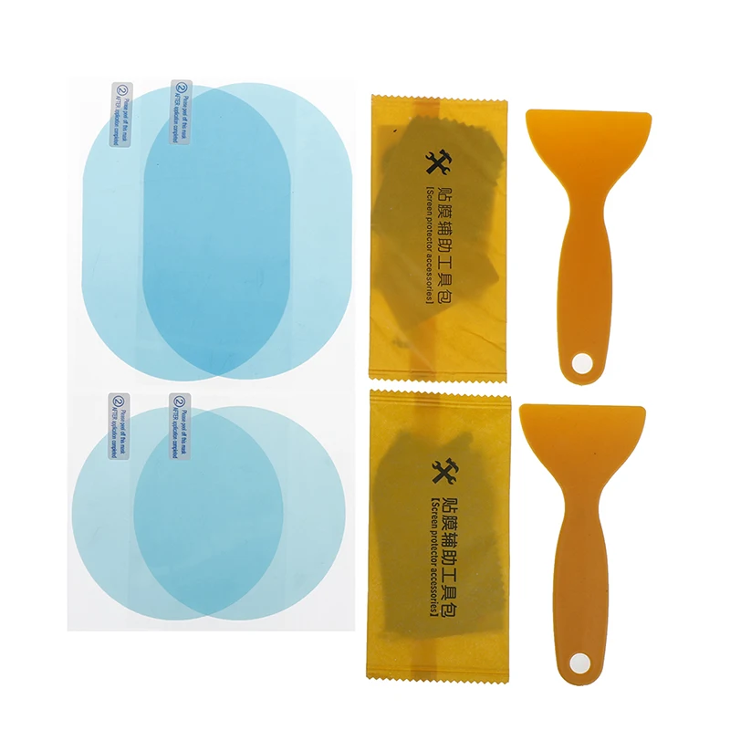 Anti-glare Waterproof Rainproof Car Mirror Window Clear 2pcs/set Car Rain Film Rearview Mirror Protective Film Anti Fog Membrane anti glare rear view mirror
