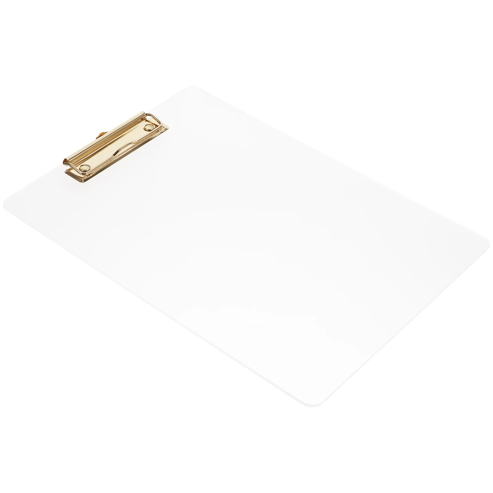

Transparent Board Clip Portable A4 The Menu Writing Support Clipboard Supply Acrylic Students