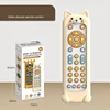 Infant Simulation TV Remote Control Toys with Music and Light Musical Baby Toy Sensory Remote Kid Baby Toys for 1 2 3 Year Old 5