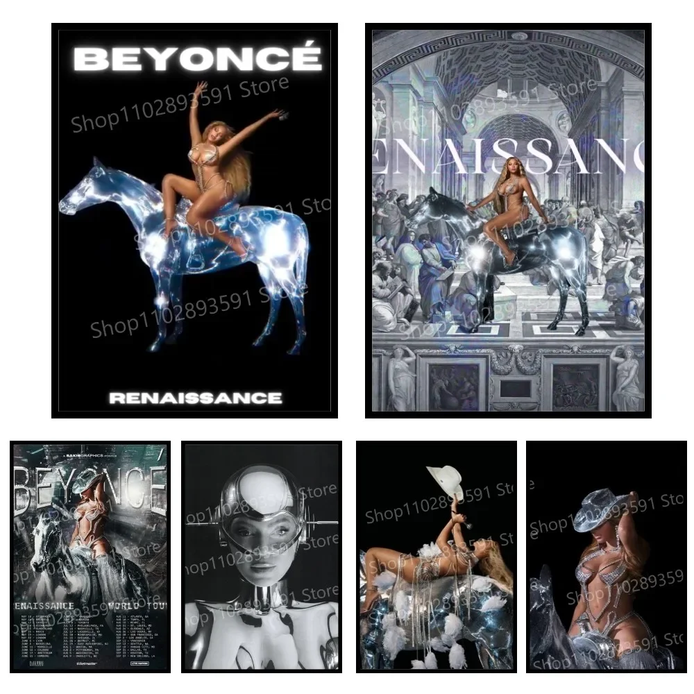 beyonce-singer-renaissance-poster-paper-print-home-living-room-bedroom