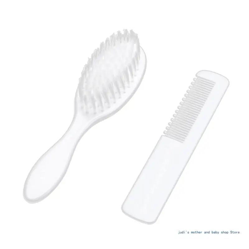 

67JC Колыбельная расческа для волос, расческа для укладки волос для новорожденных, массажная щетка для тела для малышей