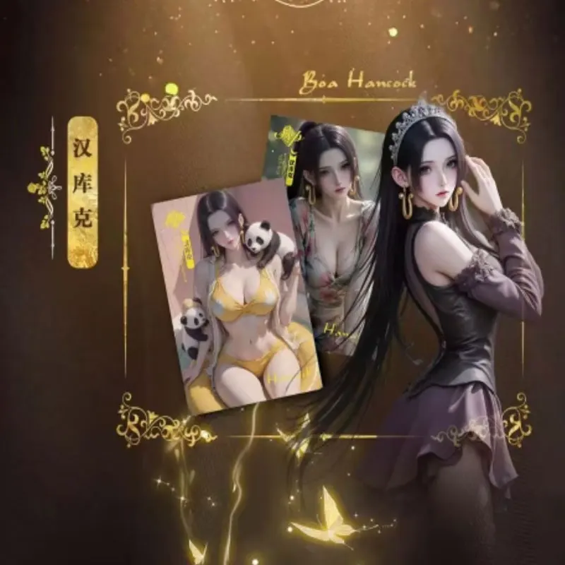Kakaxuan Culture One Piece A5 Collection Waifu Card Board Boa Nami Robin Doujin Toys Trading Gift