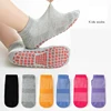 Fashion Solid Children Floor Socks Boys Kids Girls Baby Non Slip Silicone Toddler Socks Breathable Versatile Parent-child Socken 2