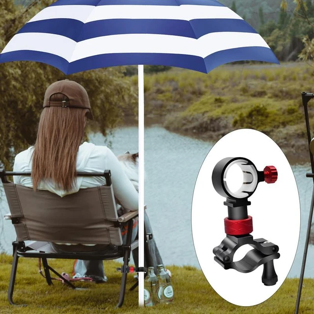 Fishing Chair Umbrella Holder 360 Degree Rotation Adjustable Fishing Rod  Holder Adjustable Seat Rotation Mount For Camping Patio - AliExpress