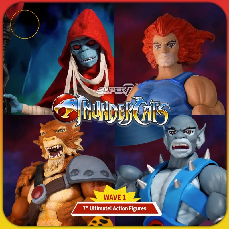 In Magazzino Originale Super 7 Thundercats Ultimates Lion-O 7 Pollici Action Figure Ottimo Regalo Da Un Raccoglitore