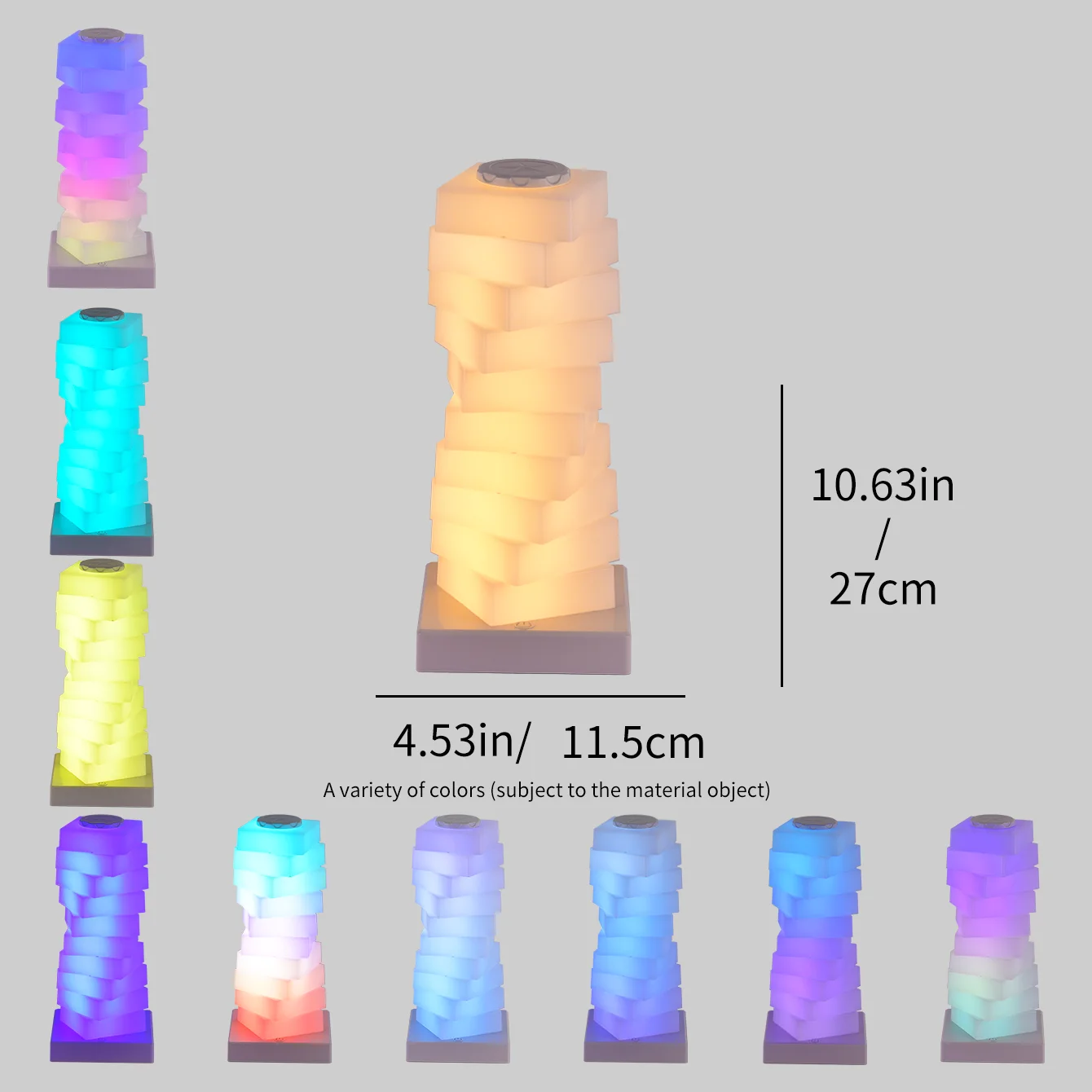ตัวเลือกสินค้า โคมไฟ LED ปรับสีได้ 16 สี ตกแต่งบ้าน