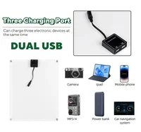 1000W panneau solaire 12V cellule solaire 10A-100A contrôleur Kit de plaque solaire pour téléphone RV voiture caravane maison Camping batterie extérieure 2