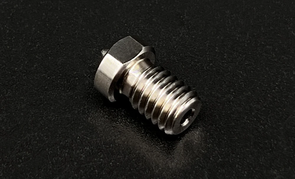 3D-Druckerteile e3d v6 Titan legierung sdüse Hotend-Extruder Hoch härte Metall düse m6 Gewinde 0.3/0.4/0.6/0,8 1,75mm – Detail 6
