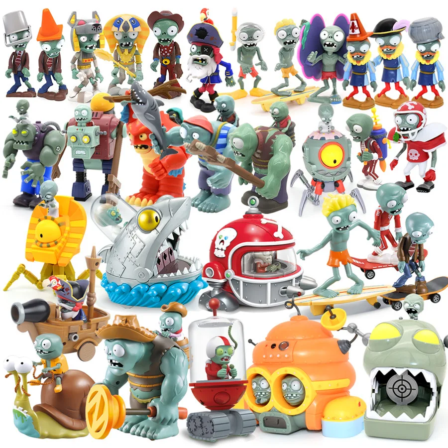Plants vs Zombies プラント ゾンビ フィギュア 人形 まとめて Amazon.co.jp: QQWAWO プランツVSゾンビのおもちゃ ドクターゾン