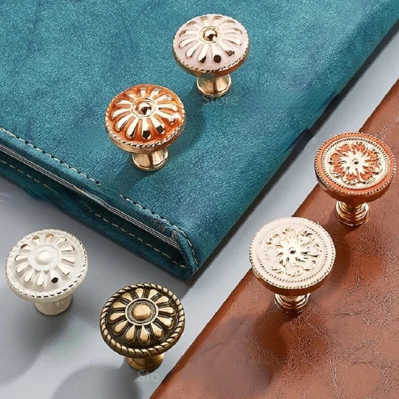 Kitchen Cabinet Knobs Cupboard Door Handles Vintage Wardrobe Furniture Handles Drawer Pulls