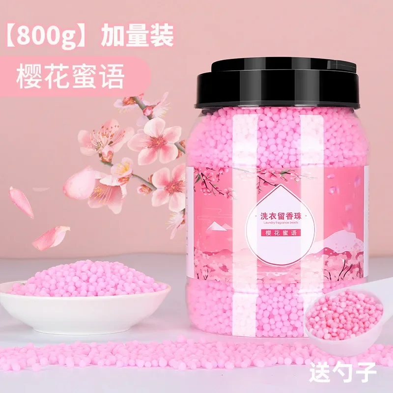 800g With Spoon Laundry Scent Beads Granule Clean Clothing Increase Aroma Refreshing Supple Water Soluble Aromatherapy Burst
