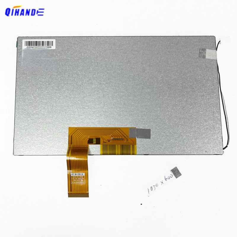 Polegada hd Tela Lcd 40 Pinos 1024*600 para Teyes Cc2 Cc2l Android Rádio do Carro Reprodutor de Vídeo Multimídia Navegação Exibição Substituição 9