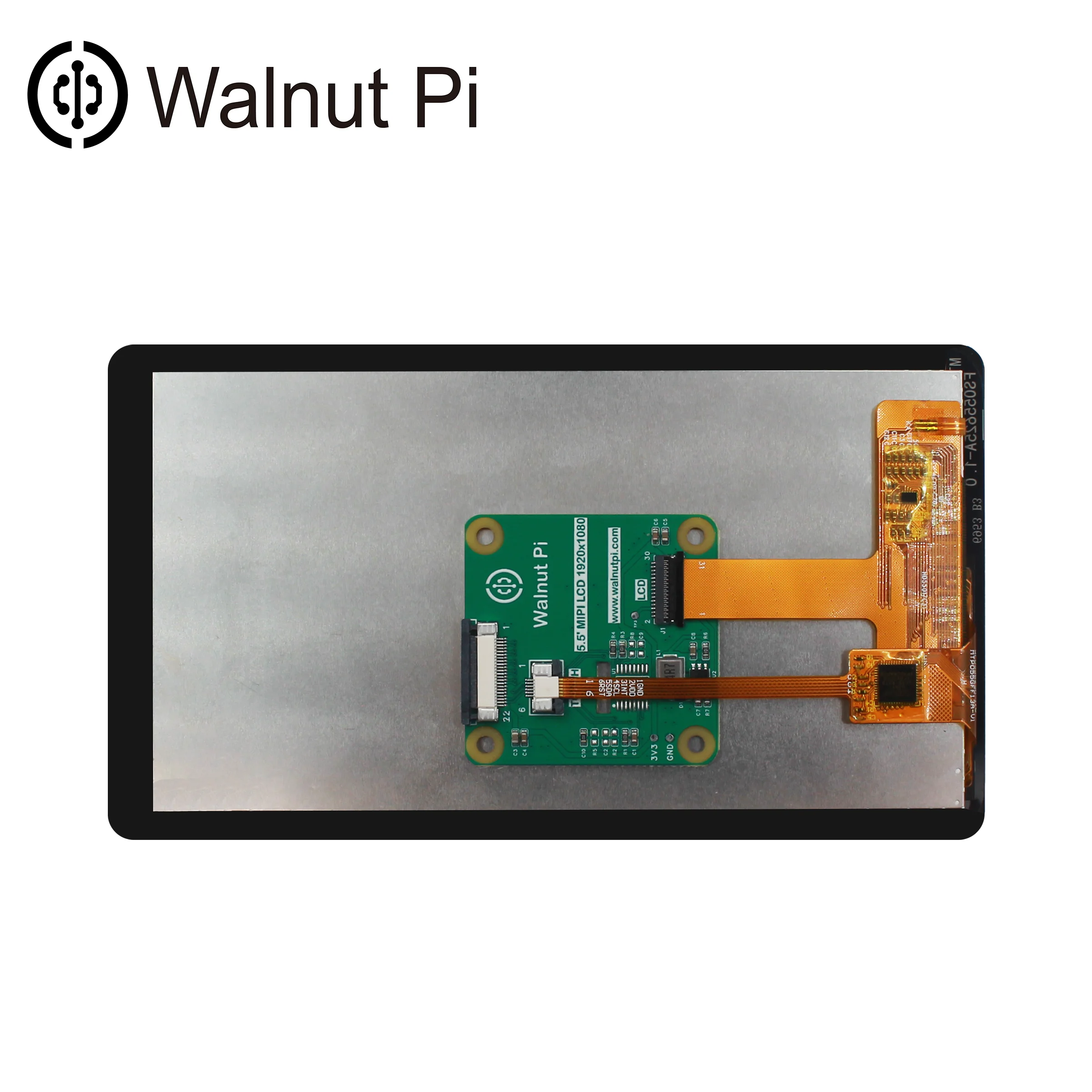 WalnutPi Walnut Pi 2B는 5.5인치 MIPI 디스플레이(정전식 터치), 회전식 스탠드, 그리고 리눅스 기능을 갖추고 있습니다.