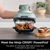 Air Fryer, Microwave, Freezer & Dishwasher Safe, Non Toxic Glass Portable Cooking System, 4 QT & 6 Cup Glass Containers 3