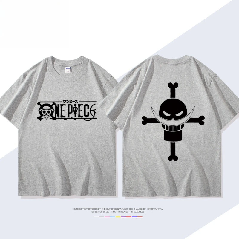 ONE PIECE Animation Derivatives White Beard Edward· Newgate Print T-shirt Short Sleeve T-shirt - Image 3