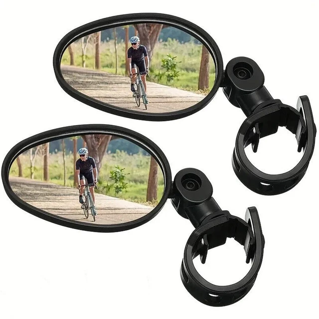 Espelho Retrovisor Bicicleta Universal 360 Graus Rotação