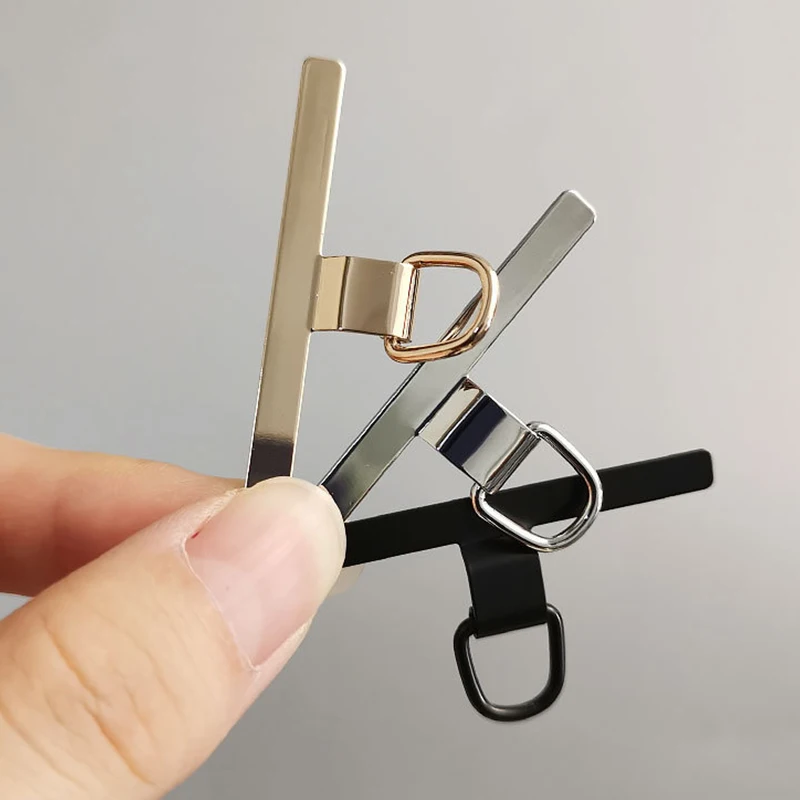 Phone Tether Patch Universal Metal Phone Lanyard Patch Anti-Lost Replacement Attachment Hanging Cord Tab Stainless Steel Cellphone Straps Cards