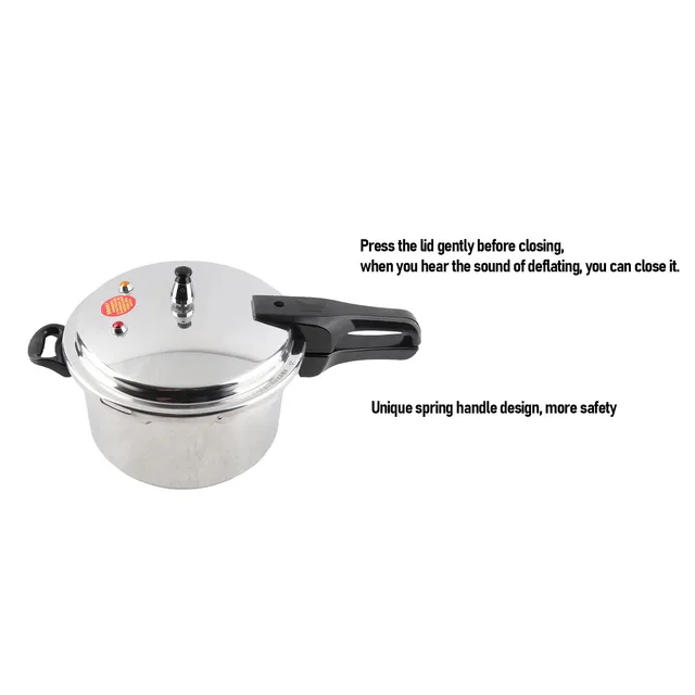 Pressure Cooker Aluminium Alloy Explosion Proof Large Capacity Pressure Canning Pot Cooker Pressure Cooker Pot Pressure Canner 5