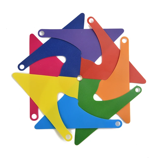 Színes Szélmalom Szélfutó Díszítő Kerti Udvari Parti Kemping Dekoráció Kültéri Játékok Gyerek Diy Dekorációhoz - Image 2