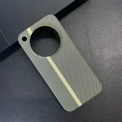 Carbon Fiber Texture Ultra-Thin Protective Case with Fashion Color Collision for OPPO Find X7 (SD Gold)