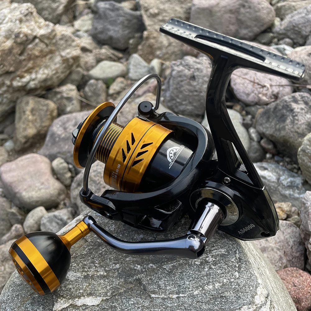 Saltwater Spinning Fishing Reel Speed Ratio 5.0:1 4.7:1 Aluminum