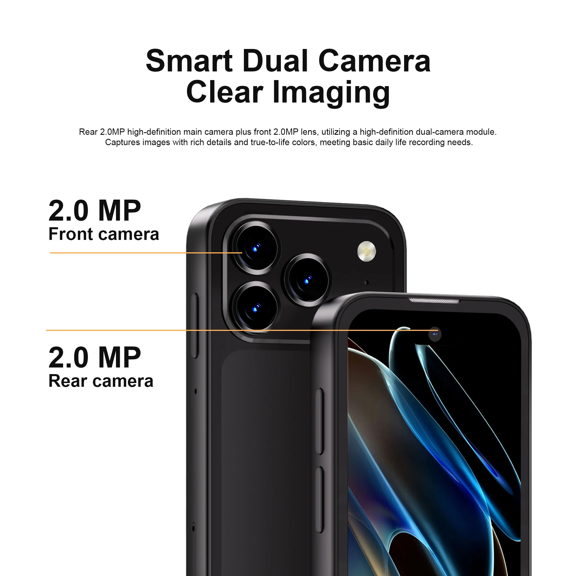 SERVO 17PRO MAX 3G Mini Smartphone Android System 16GB ROM WhatsAPP Face Unlock WiFi Hotspot 2 SIM 3.75" Super Small Smart Phone