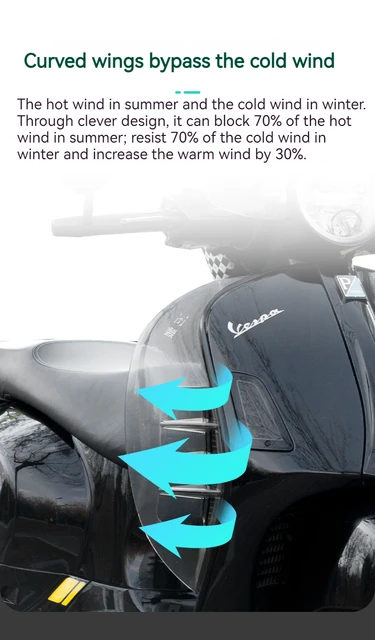 Motorrad zubehör vordere Kotflügel verlängerung für Vespa gts125 gts250  gts300 gtv300 2015-2018 Kotflügel Spritz schutz - AliExpress