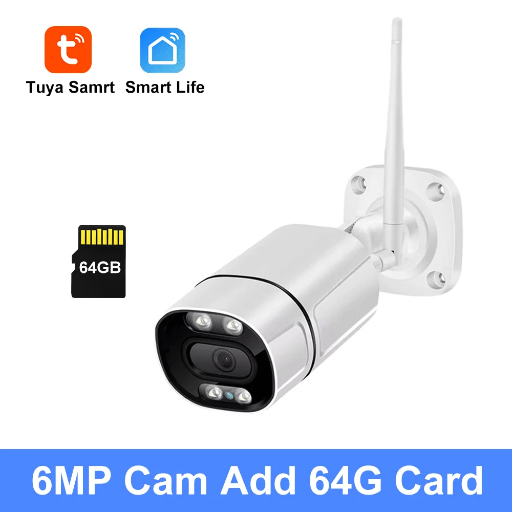 6MP Cam 64G Card