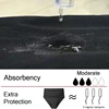 Menstrual Swimsuit Women 4 Layer Period Swimwear Leak Proof High Waisted Bikini Swim Pants Black Bikini Absorbent Shorts Bottoms 6