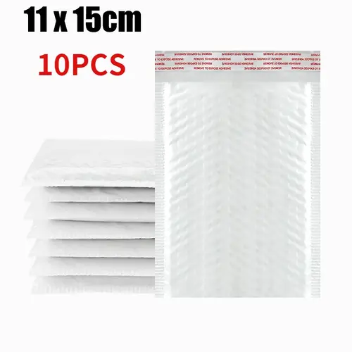 10-50Pcs Bubble Envelopes White Foam Shipping Bags Poly Bubble Mailers Pad Self Seal Packing Bags 11cm 15cm 23cm Wholesale - Image 13