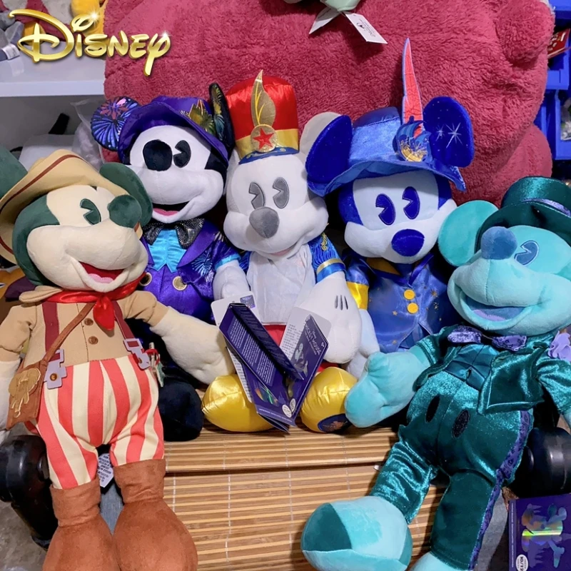 Genuine Cartoon Disney Mickey Mouse Plush Toys Cute Soft Stuffed Doll Pillow For Girlfriend