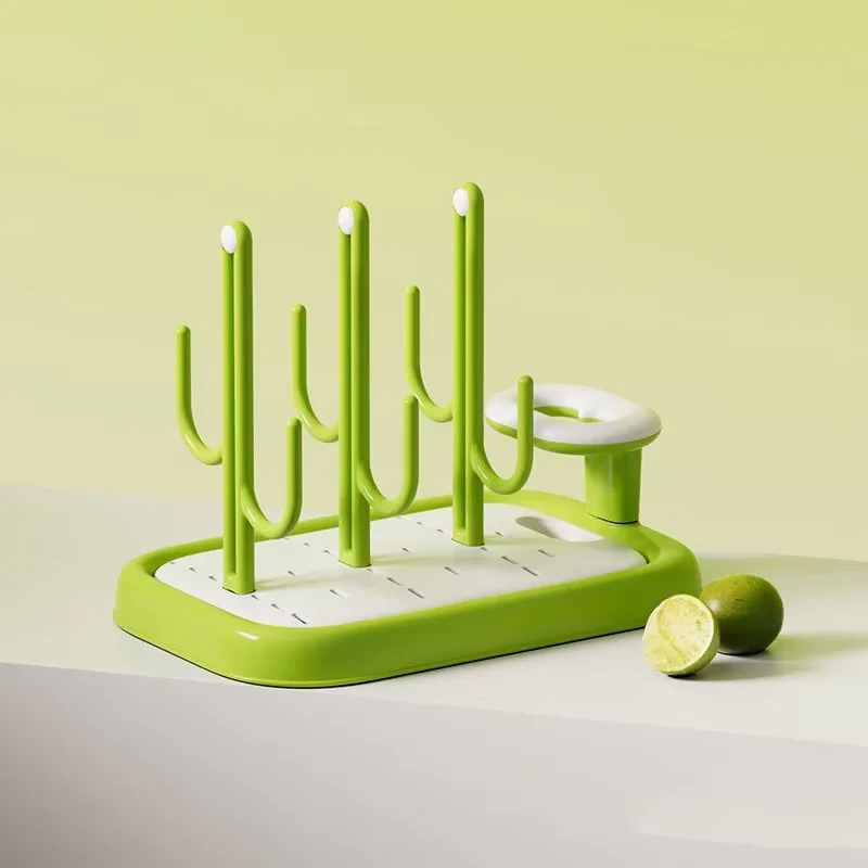 Bottle Drying Rack, Drain Bottle Rack, Drying Brush, Pacifier Brush Holder