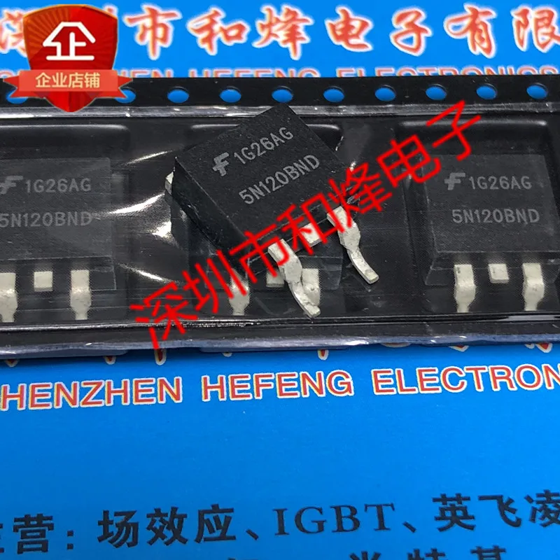 

Бесплатная доставка 5N120BND HGT1S5N120BNDS TO-263 1200 в 21A 20 шт.