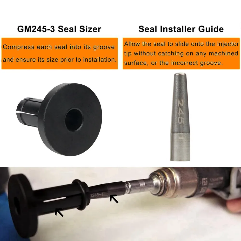 GM245 Fuel Injector Seals Tools Set Compatible with GM
