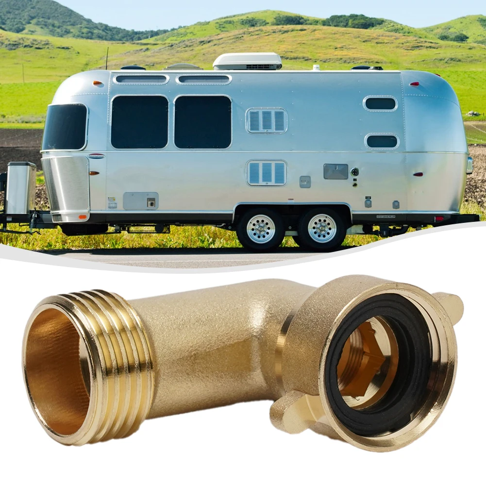 

Joint 90 Degree Angle Water Pipe Accessories High Quality RV Water Intake Hose Fittings RV Accessories New Travel